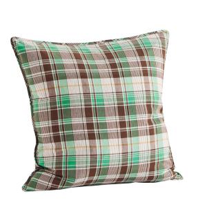 Kuddfodral Brun/Grön Madam Stoltz 50x50cm