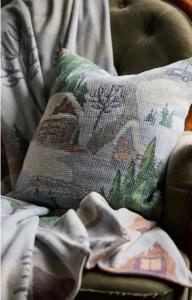 Kuddfodral Ekelund Vinterliv Multi 40x40cm