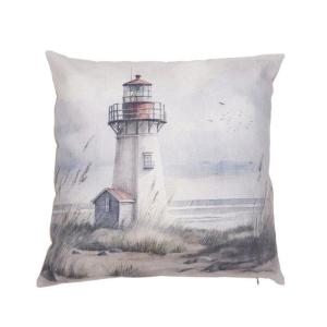 Kuddfodral Fondaco Fyr Blå Sammet 48x48cm