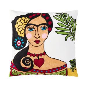 Kuddfodral Frieda Multi 45x45cm Svanefors