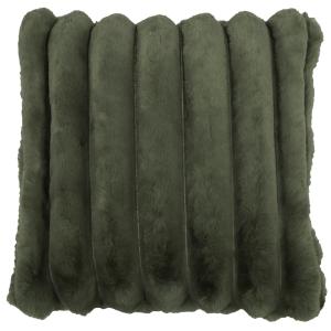 Kuddfodral Fuskpäls Brooklyn Grön 50x50cm Redlunds