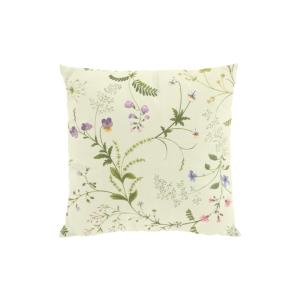 Kuddfodral Gul Arvidssons Textil Blomsteryra 47x47cm