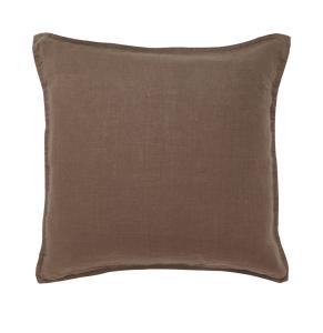 Kuddfodral Linne Julie Brun 45x45cm Svanefors