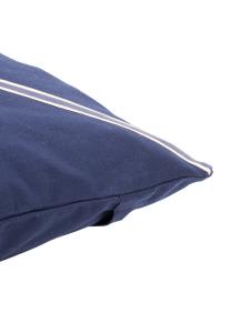 Kuddfodral Lord Nelson Victory Svarsvik Marinblå 50x60cm