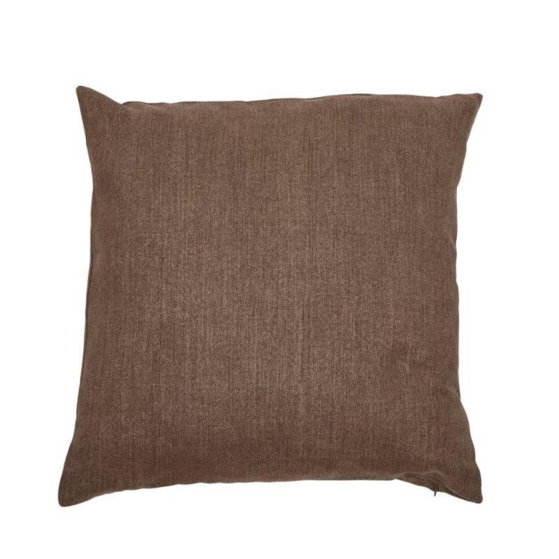 Kuddfodral Malva Nougatbrun 48x48cm Fondaco at lavanille