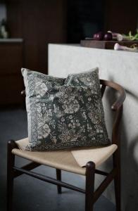 Kuddfodral Mörkgrön 48x48cm Fondaco Sonia