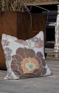 Ekelund Kuddfodral Kvällsblom Multi 40x40cm