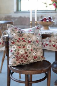 Kuddfodral Röd 45x45cm Julefrid Fondaco