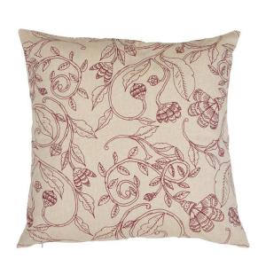 Kuddfodral Röd 48x48cm Fondaco Ellie