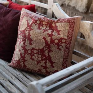 Kuddfodral Röd 48x48cm Fondaco Sonia