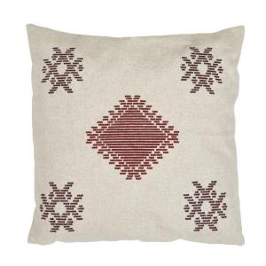 Kuddfodral Röd 50x50cm Fondaco Ike