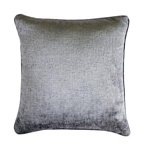 Kuddfodral Sammet Duni Grå 45x45cm Svanefors