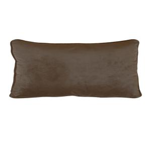 Kuddfodral Sammet Avlång Estelle 35x80cm Mocca Svanefors