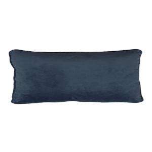 Kuddfodral Sammet Avlång Estelle 35x80cm Mörkblå Svanefors