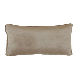 Kuddfodral Sammet Avlång Estelle 35x80cm Nougat Svanefors