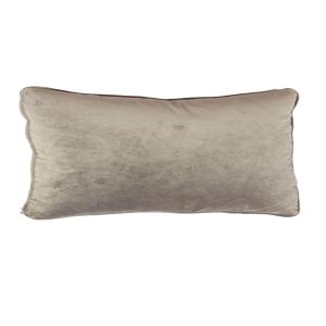 Kuddfodral Sammet Avlång Estelle 35x80cm Sand Svanefors