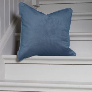 Kuddfodral Sammet Estelle 45x45cm Denimblå Svanefors