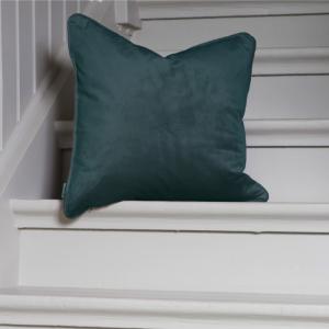 Kuddfodral Sammet Estelle 45x45cm Mörkgrön Svanefors