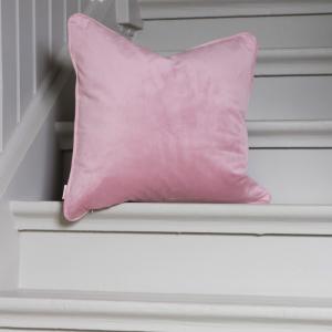 Kuddfodral Sammet Estelle 45x45cm Rosa Svanefors