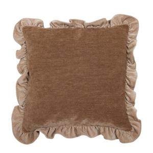 Kuddfodral Sammet Fondaco Selma Linnebeige 45x45cm