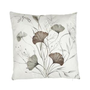 Kuddfodral Sammet Gisela Offwhite 45x45cm Fondaco