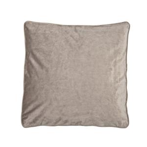 Kuddfodral Sammet Velvet Linnebeige 45x45cm Fondaco