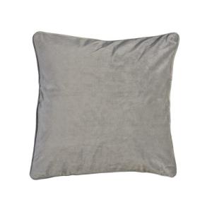 Kuddfodral Sammet Velvet Ljusgrå 45x45cm Fondaco
