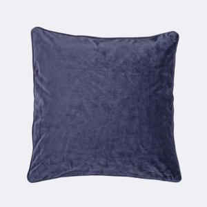 Kuddfodral Sammet Velvet Marinblå 45x45cm Fondaco
