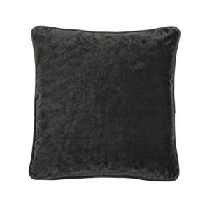 Kuddfodral Sammet Velvet Svart 45x45cm Fondaco