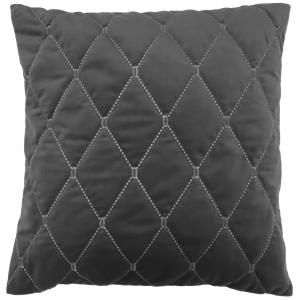 Kuddfodral Sammet Zander Mörkgrå 50x50cm Nina Royal