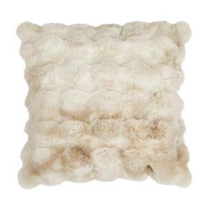 Kuddfodral Fuskpäls Sand 48x48cm Fondaco Matteo