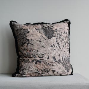 Kuddfodral Svart 47x47cm Fondaco Farah