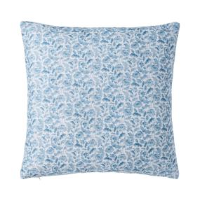 Kuddfodral Blommigt Yrsa Blå 45x45cm Svanefors