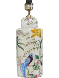 Lampfot Keramik Vit/Mönstrad PR Home Li Na 46cm