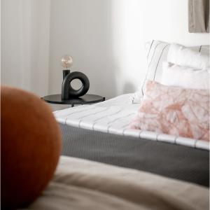 Lampfot Råsvart PR Home Notice Swirl 18cm