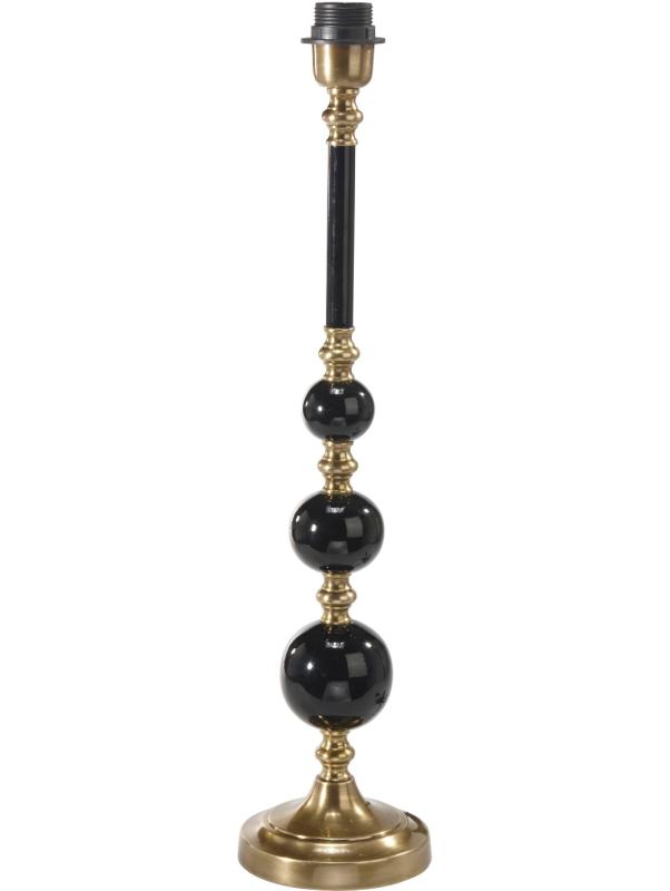 Lampfot Svart/Antikmässing PR Home Abbey 60cm at lavanille