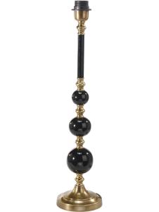 Lampfot Svart/Antikmässing PR Home Abbey 60cm