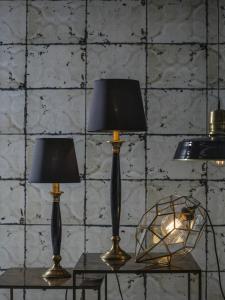 Lampfot Svart/Mässing PR Home Madison 56cm