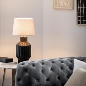 Lampfot Trä Svart PR Home Turi 45cm