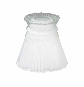 Lampskärm Glas Vit 14cm Aneta Lighting