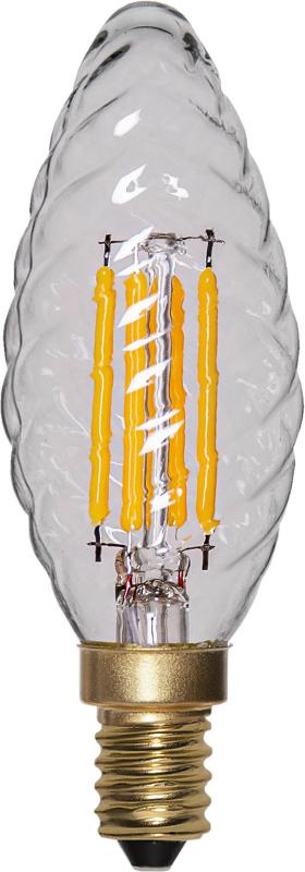 LED-Lampa E14 Kron Dimbar Vriden 4,5W Soft Glow Star Trading at lavanille