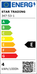 LED-Lampa GU10 3,6W(50W) 2700K 345lm Dimbar Star Trading