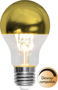 LED-Lampa Normal Star Trading Top Coated E27 4,8W 2700K 400lm Guld