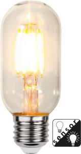 LED-Lampa Tubformad Star Trading E27 Sensor 4W (35W) 2200K 400lm Klar