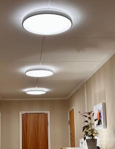 LED Plafond Aneta Lighting Anillo Vit 40cm