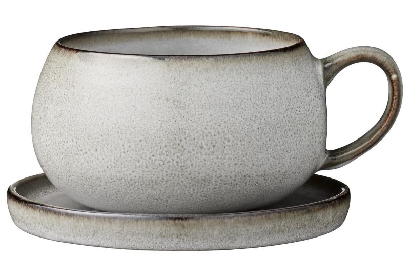 Kopp Med Fat Grå Lene Bjerre Amera 40cl at lavanille