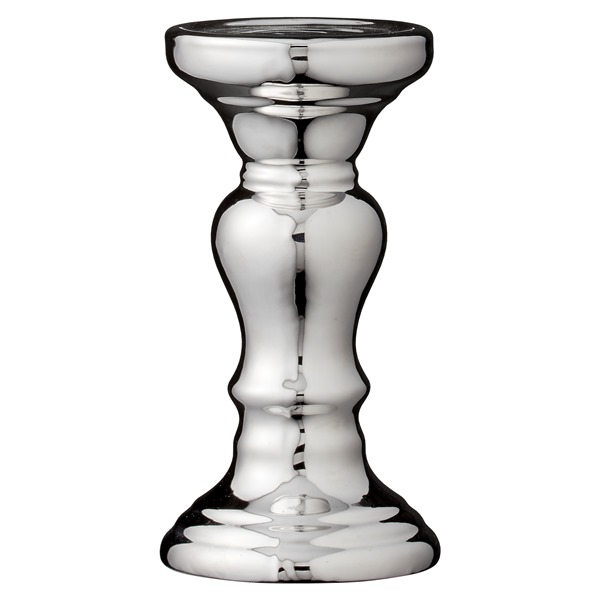 Lene Bjerre Pretoria Ljusstake Silver 20cm