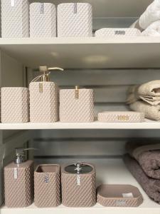 Lene Bjerre Marion Tandborstmugg Camel 10,5cm