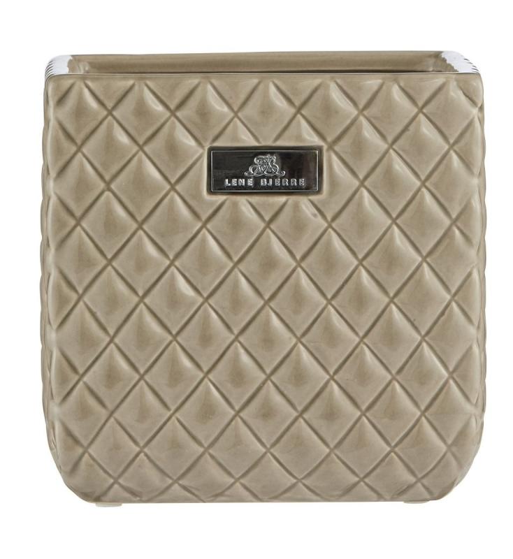 Kruka Beige Lene Bjerre Portia 16cm at lavanille