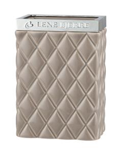Tandborstmugg Portia Brun/Silver 11cm Lene Bjerre